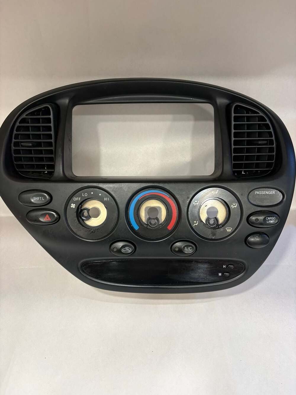 2004-2006 Toyota Tundra OEM Center Dash Radio Bezel HVAC Climate Control Vents